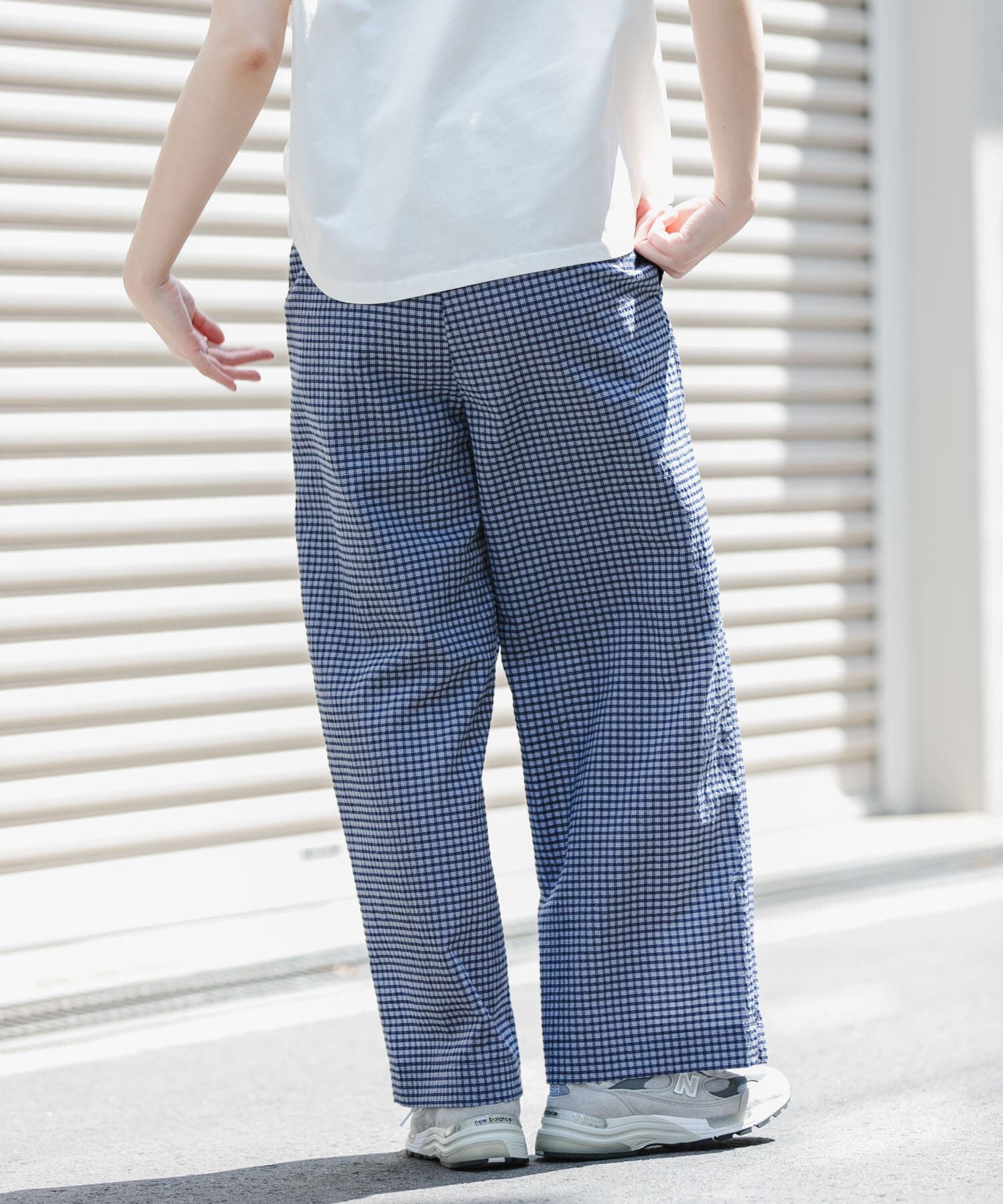 URBAN RESEARCH DOORS「FORK&SPOON　サッカーチェックパンツ」|その他|