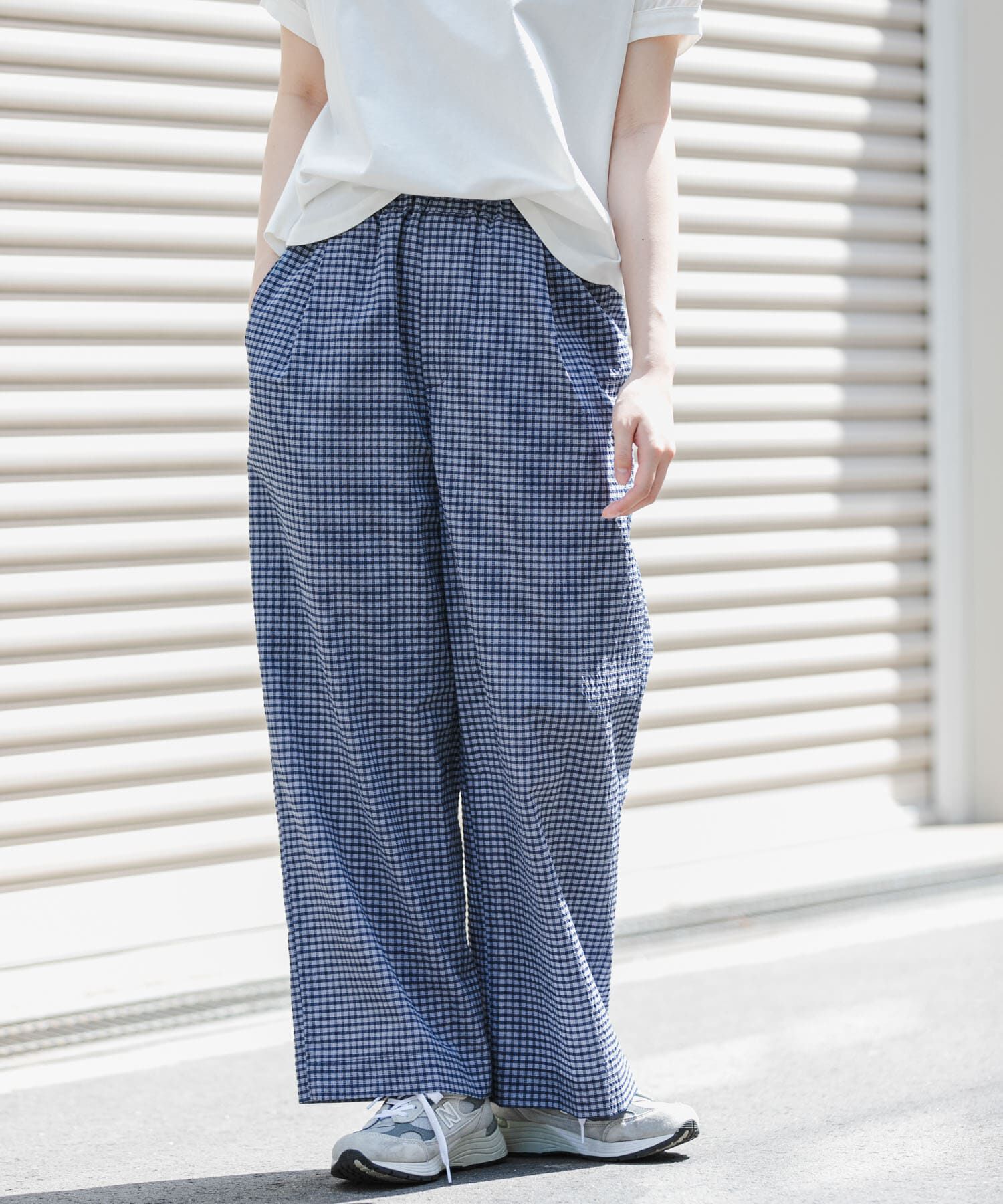 URBAN RESEARCH DOORS「FORK&SPOON　サッカーチェックパンツ」|その他|
