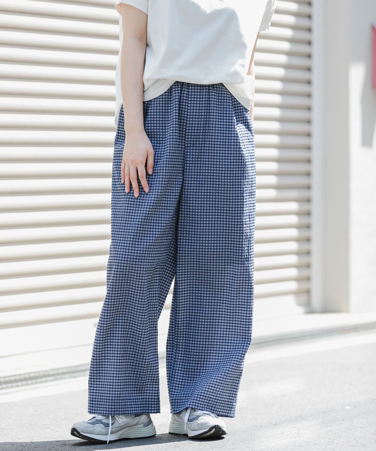 URBAN RESEARCH DOORS「FORK&SPOON　サッカーチェックパンツ」|その他|