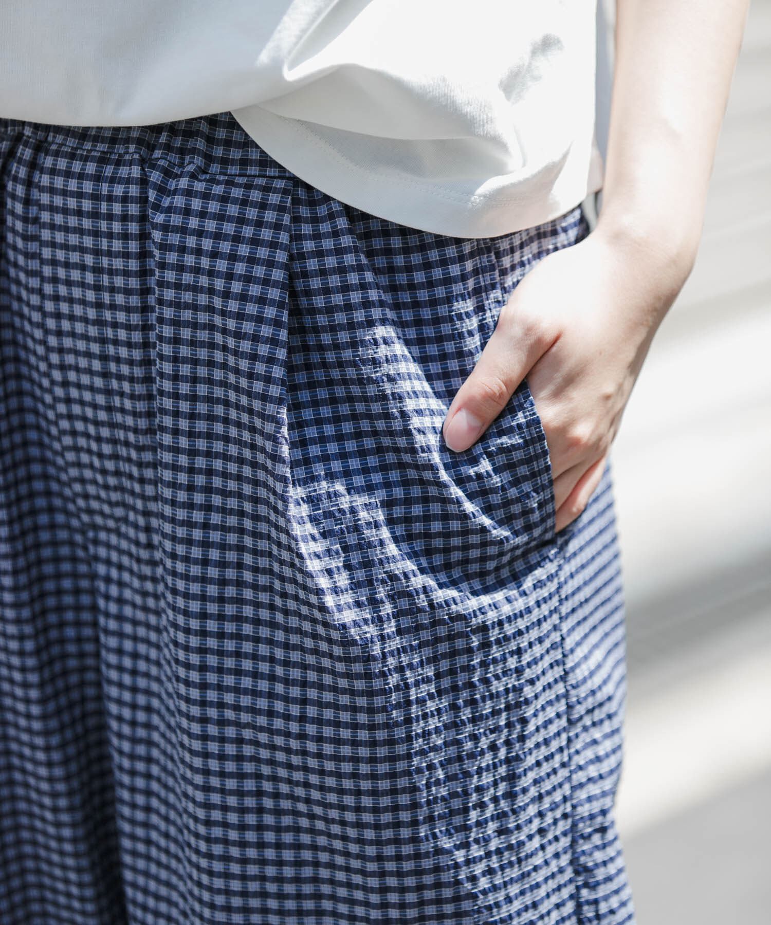 URBAN RESEARCH DOORS「FORK&SPOON　サッカーチェックパンツ」|その他|