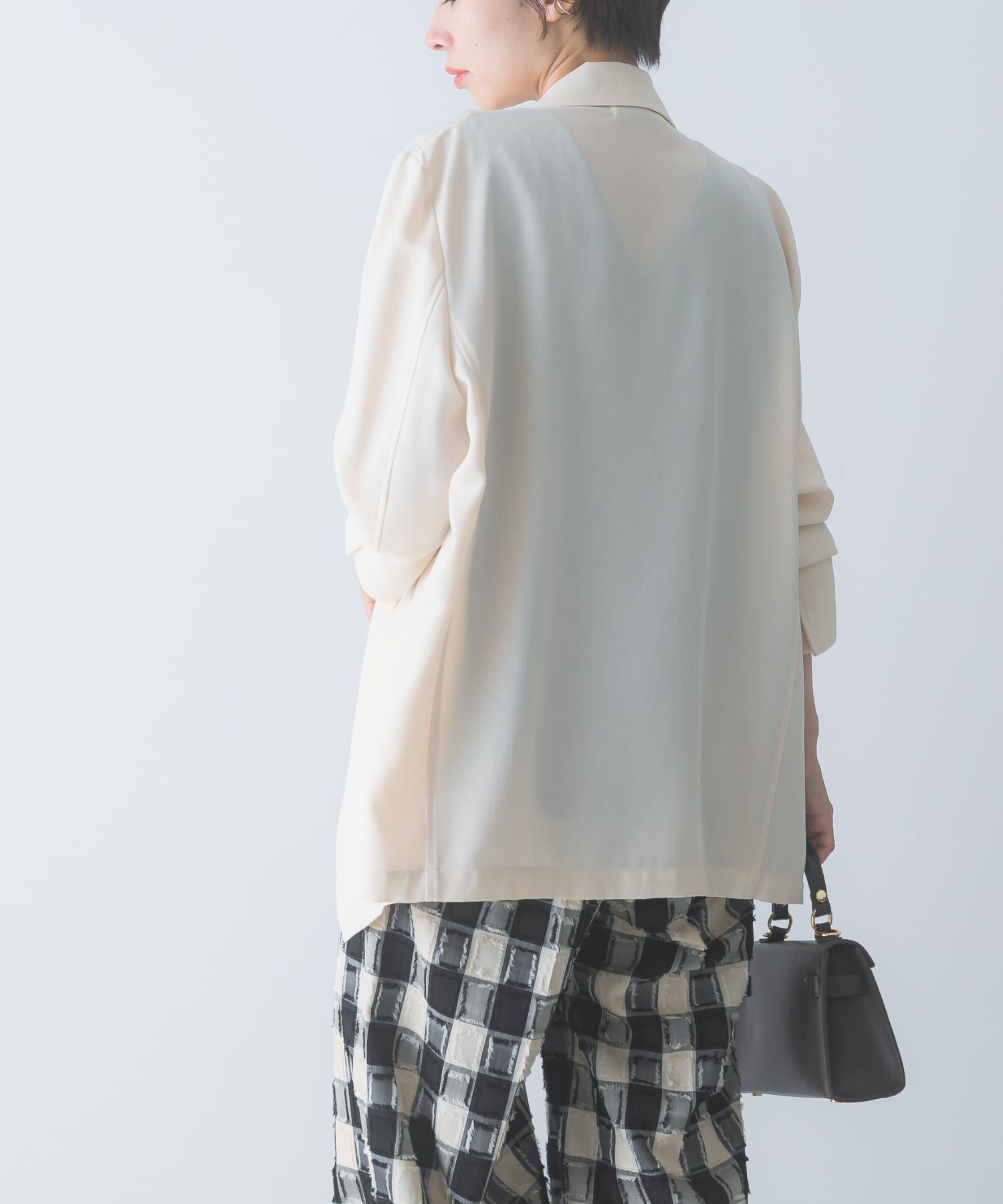 URBAN RESEARCH ROSSO「Mewl　シアーテーラードシャツジャケット」|その他|