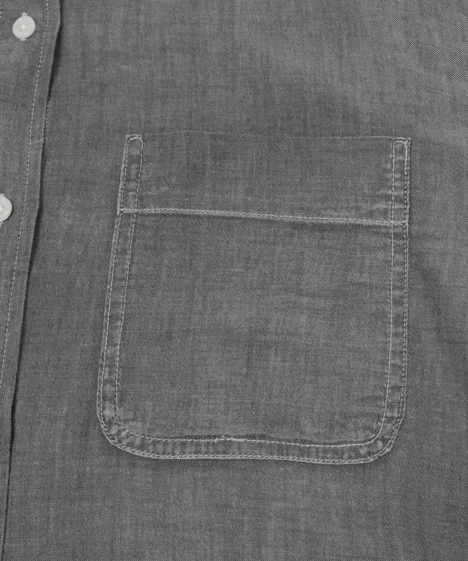 URBAN RESEARCH DOORS「シアーデニムシャツ」|シャツ・ブラウス|