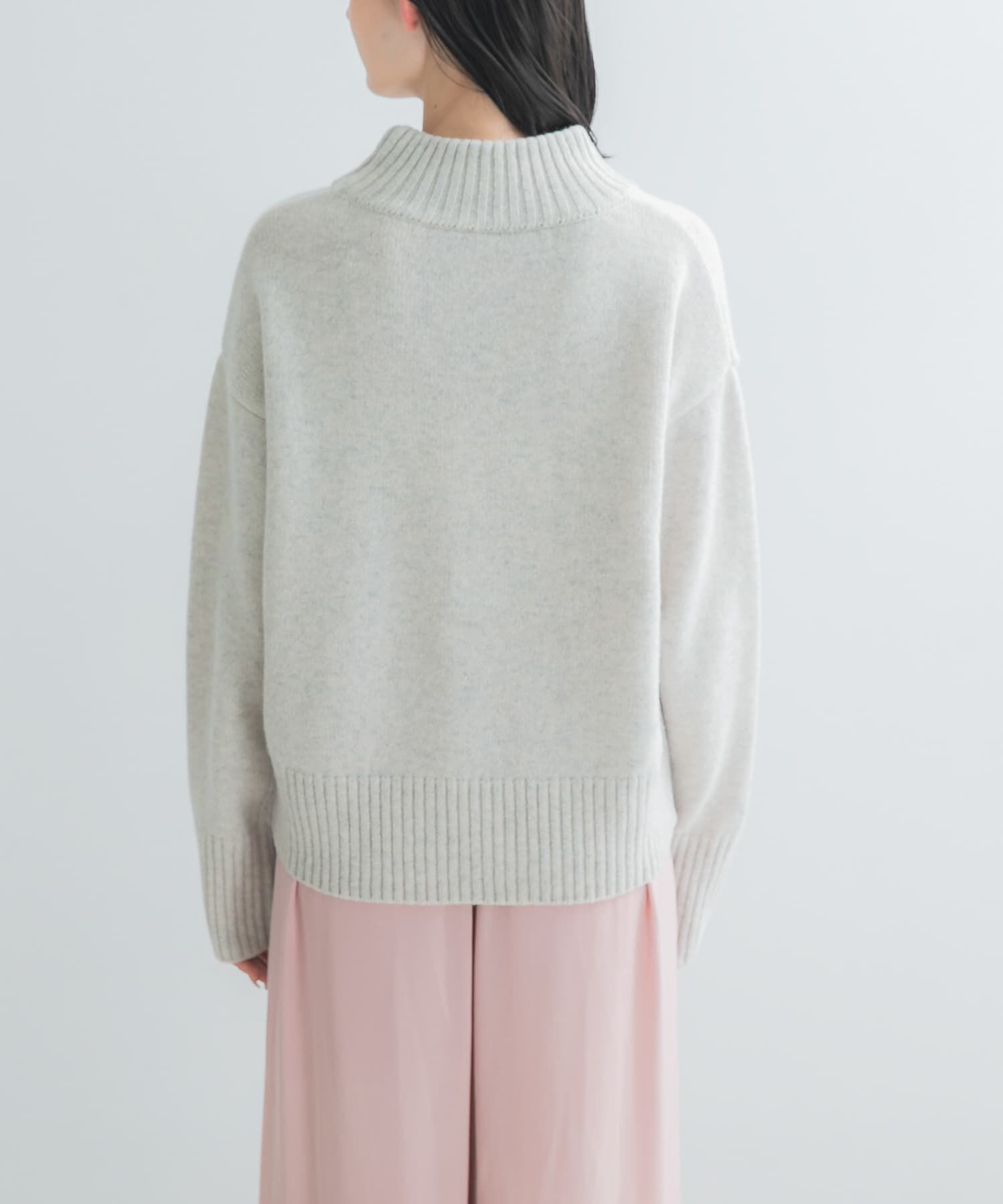 URBAN RESEARCH ROSSO「『WEB/一部店舗限定』エクストラファインボトルネックニット」|ニット・セーター|