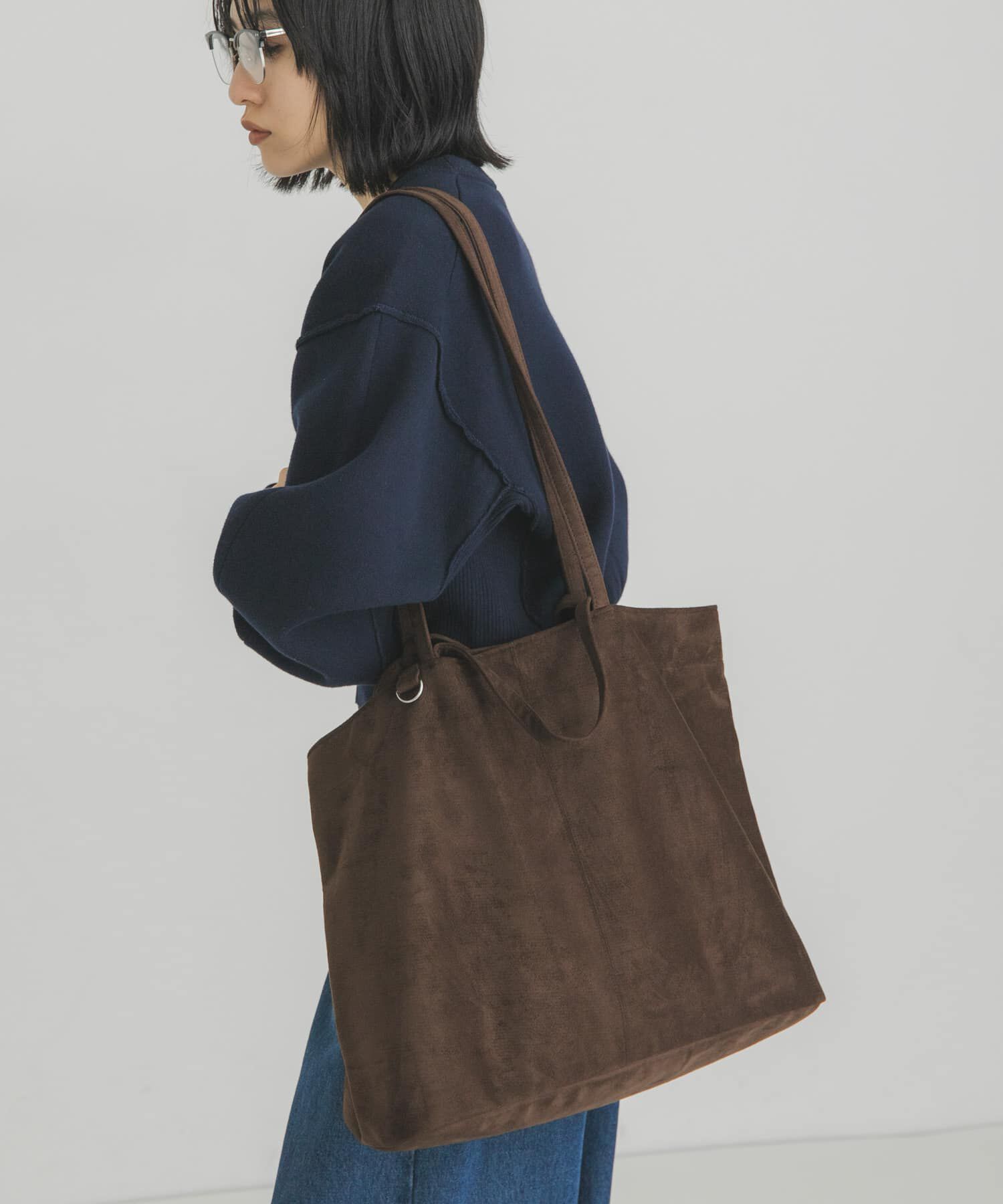  「ピーチスキンビッグBAG」|ショルダー・メッセンジャー|