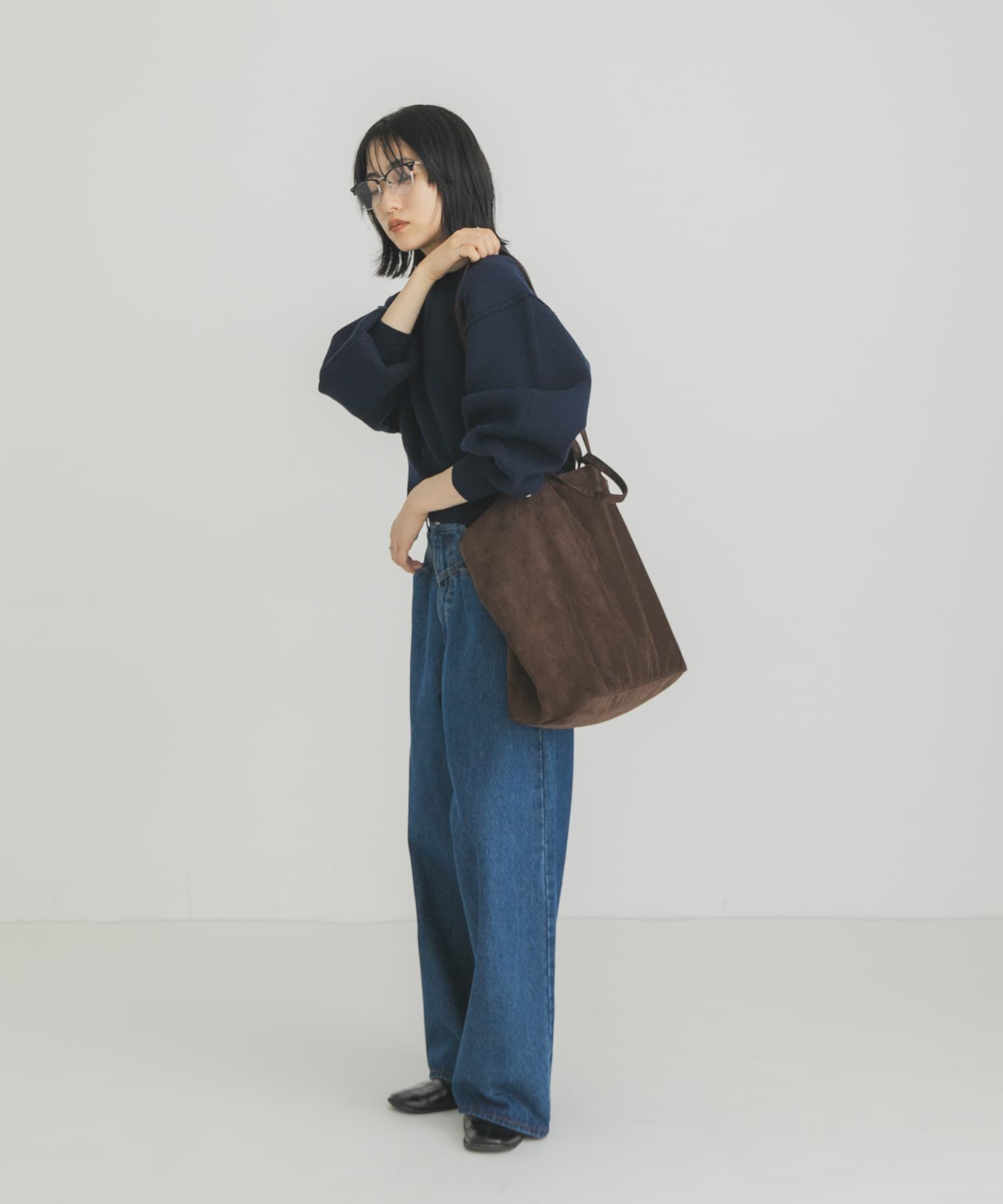  「ピーチスキンビッグBAG」|ショルダー・メッセンジャー|