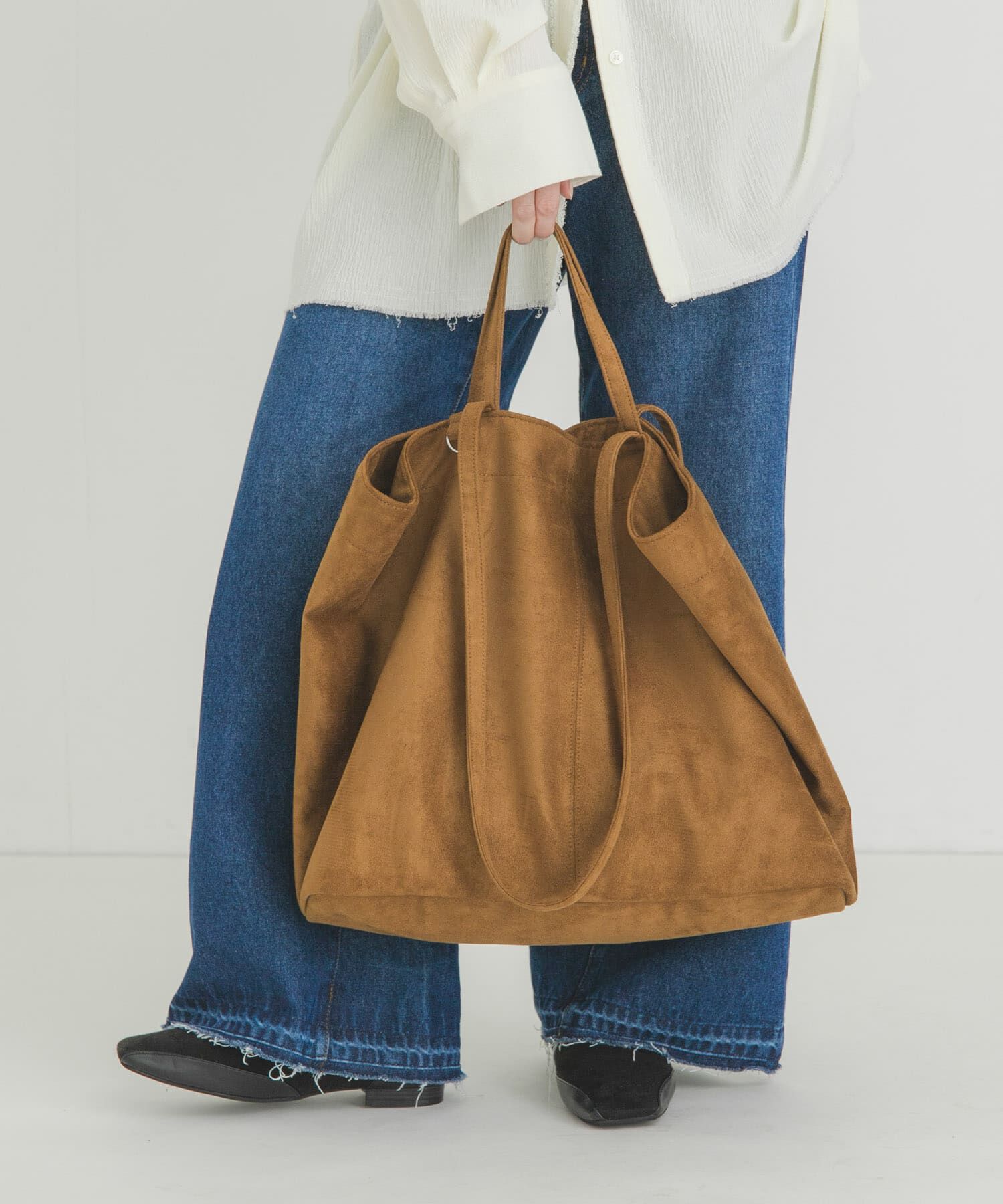  「ピーチスキンビッグBAG」|ショルダー・メッセンジャー|
