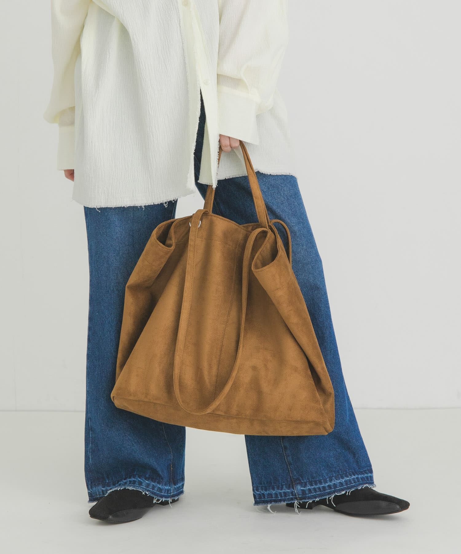  「ピーチスキンビッグBAG」|ショルダー・メッセンジャー|