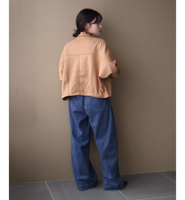  「《WEB限定》フェイクスエードシャツジャケット」|その他|