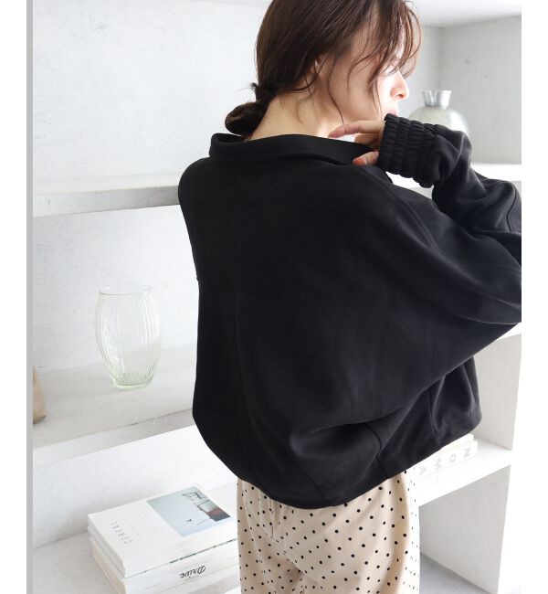  「《WEB限定》フェイクスエードシャツジャケット」|その他|
