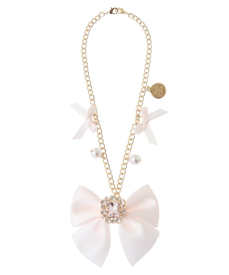 Maison de FLEUR「ビジューリボンパールバッグチャーム」|その他|