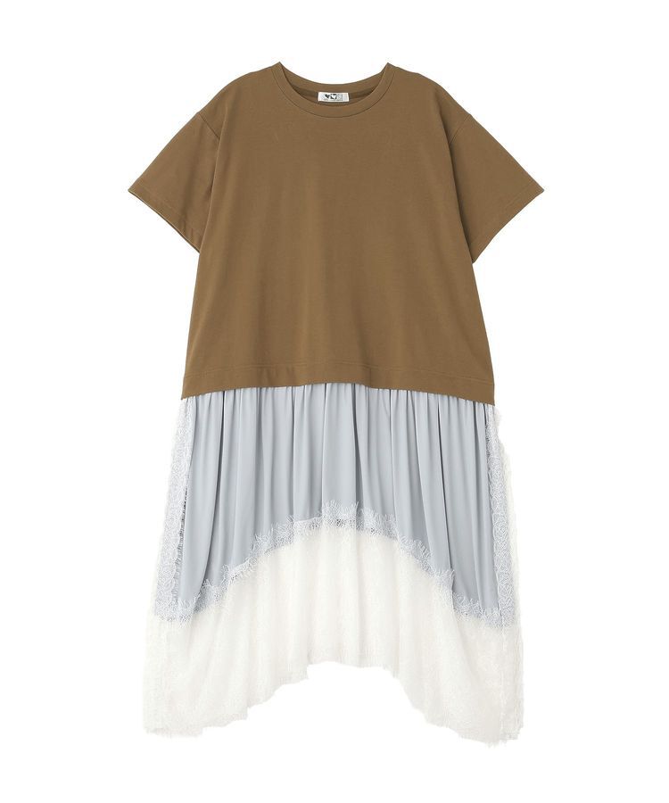 Green Parks「■WITH KURUMI.N レースレイヤードTEE」|Tシャツ・カットソー|