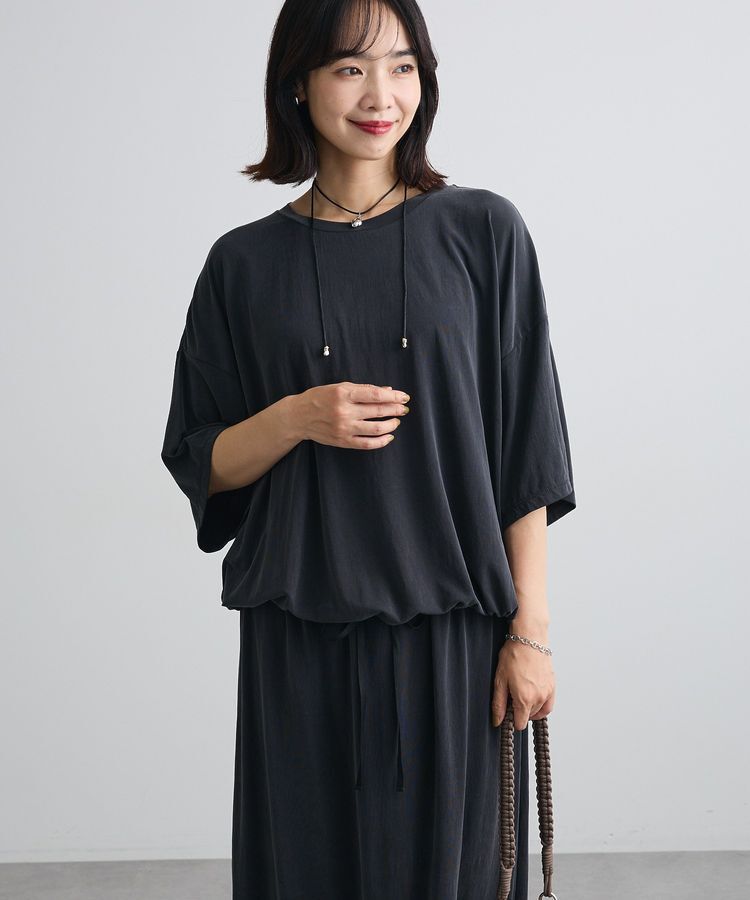 Green Parks「サンドウォッシュ加工とろみカットプルオーバー」|Tシャツ・カットソー|