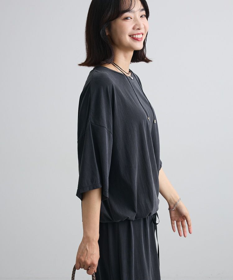 Green Parks「サンドウォッシュ加工とろみカットプルオーバー」|Tシャツ・カットソー|