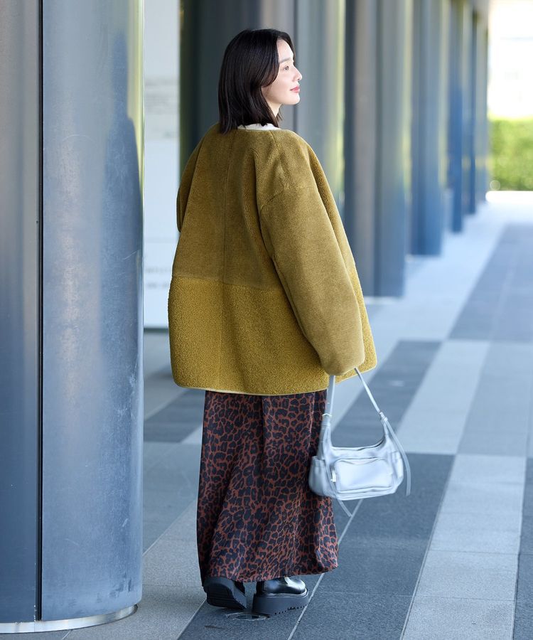 Green Parks「ボア切替コーディガン」|その他|