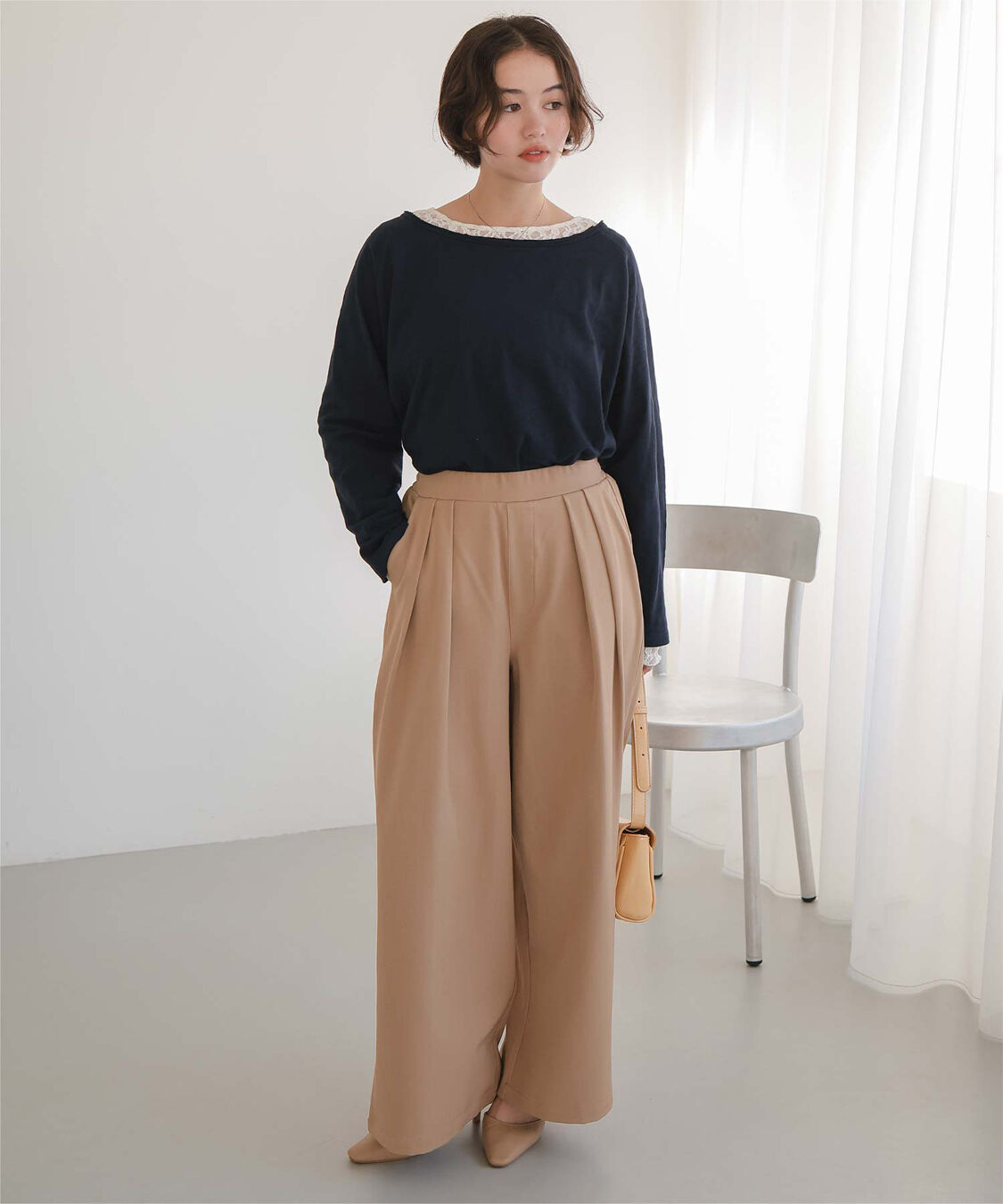 titivate「ルーズロングスリーブカットソー」|Tシャツ・カットソー|