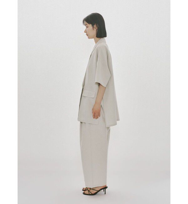 MIDIUMISOLID「MIDIUMISOLID for Ladies タックイージーパンツ」|その他|
