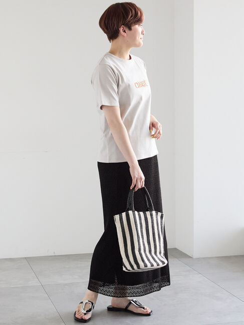 Te chichi「ウレタン刺繍ロゴスタンダードTシャツ《新色追加》」|Tシャツ・カットソー|