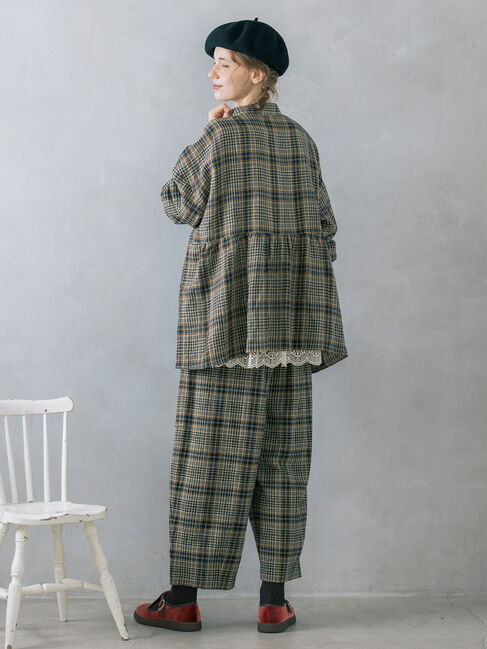 Samansa Mos2「【Cross&times;Linen】ふんわりパンツ」|その他|