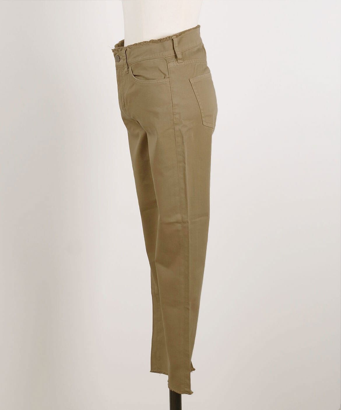 INED「コットンストレッチ フリンジテーパードパンツ《Healthy DENIM》」|その他|