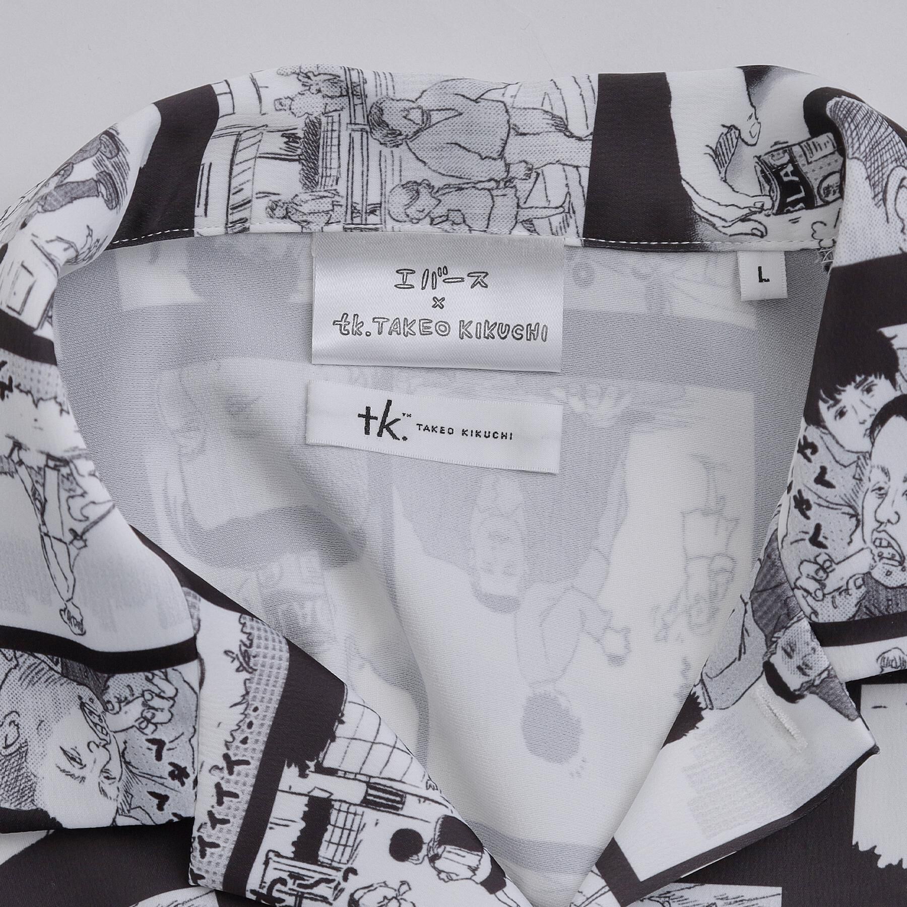 tk.TAKEO KIKUCHI「【エバース&times;tk．TAKEO KIKUCHI】コラボレーション2WAYシャツ」|シャツ・ブラウス|