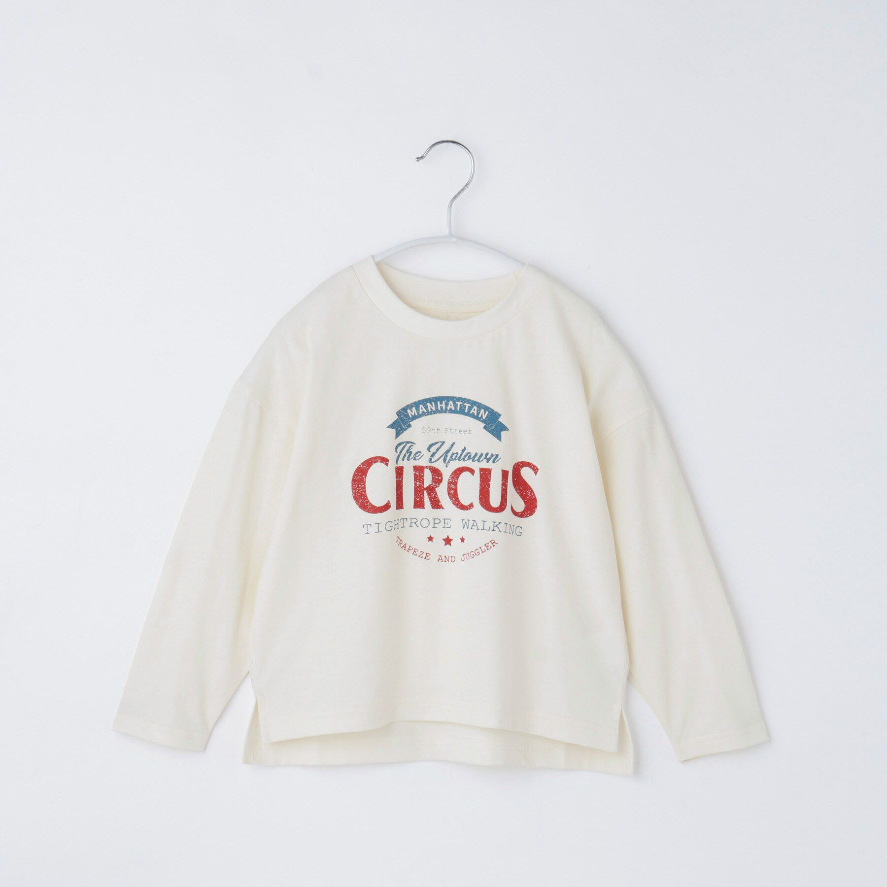 THE SHOP TK「【110-160】アソートプリントロンT」|Tシャツ・カットソー|アイボリー(404)