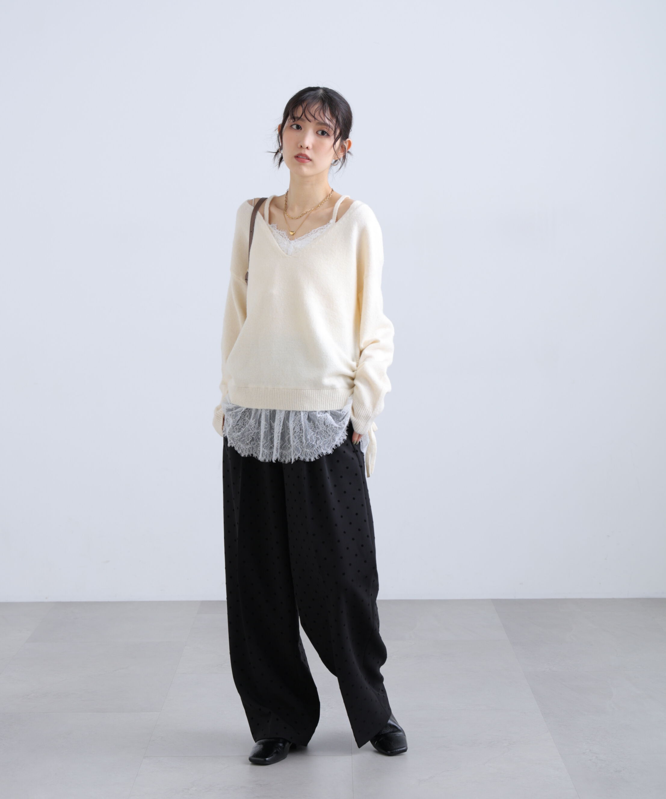  「ドットスラックスパンツ」|その他|