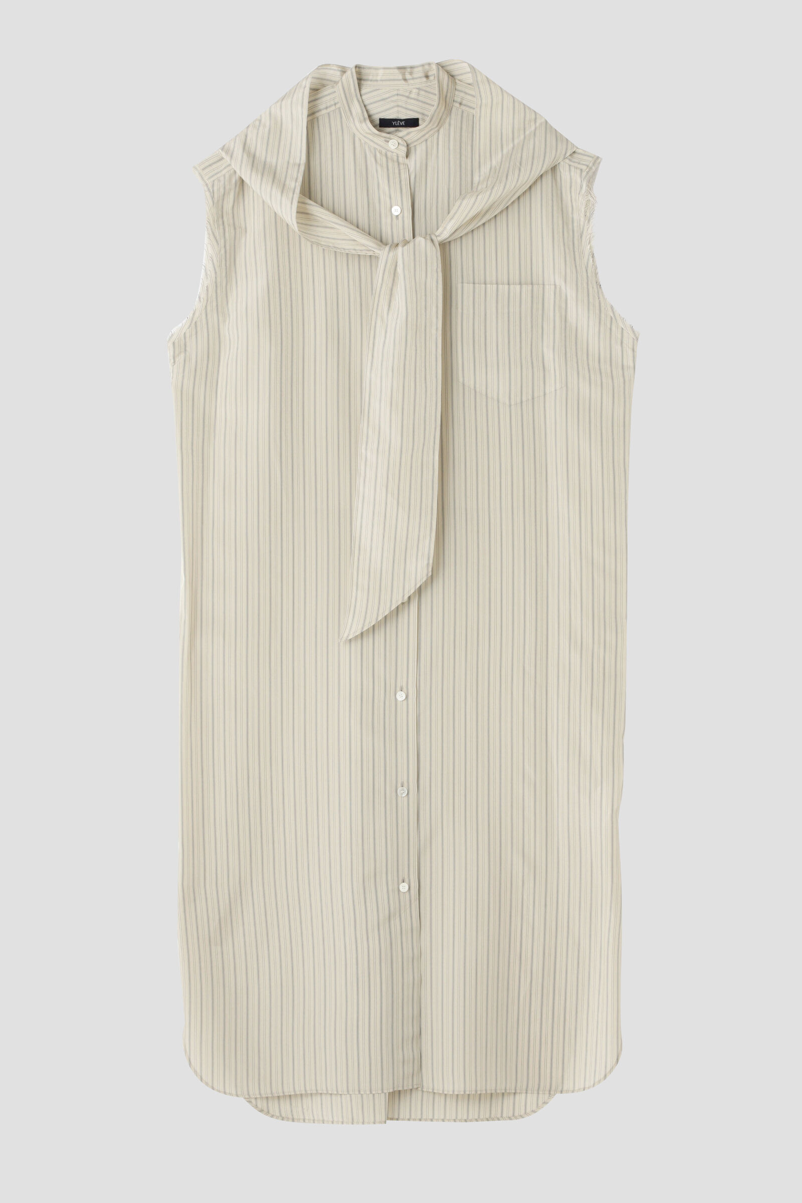 YLEVE 「YLEVE / ACETATE CUPRA STRIPE SH/OP」|ワンピース|