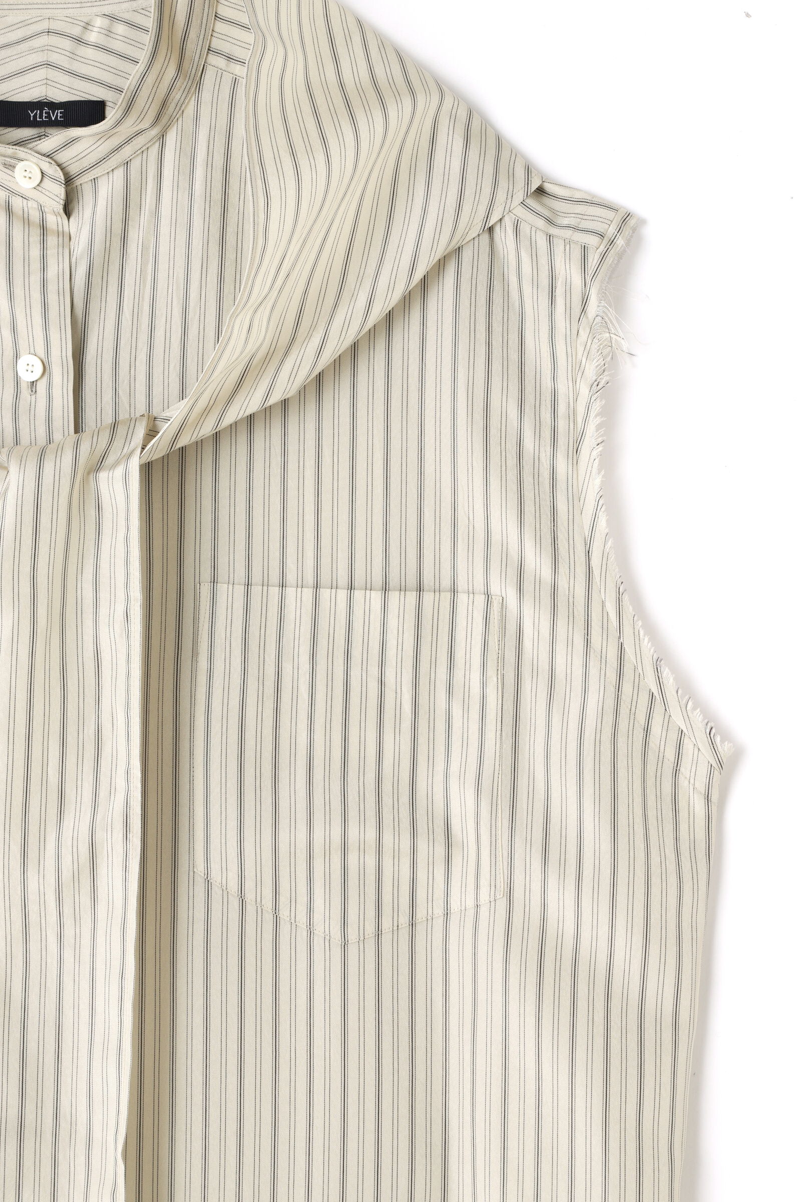 YLEVE 「YLEVE / ACETATE CUPRA STRIPE SH/OP」|ワンピース|