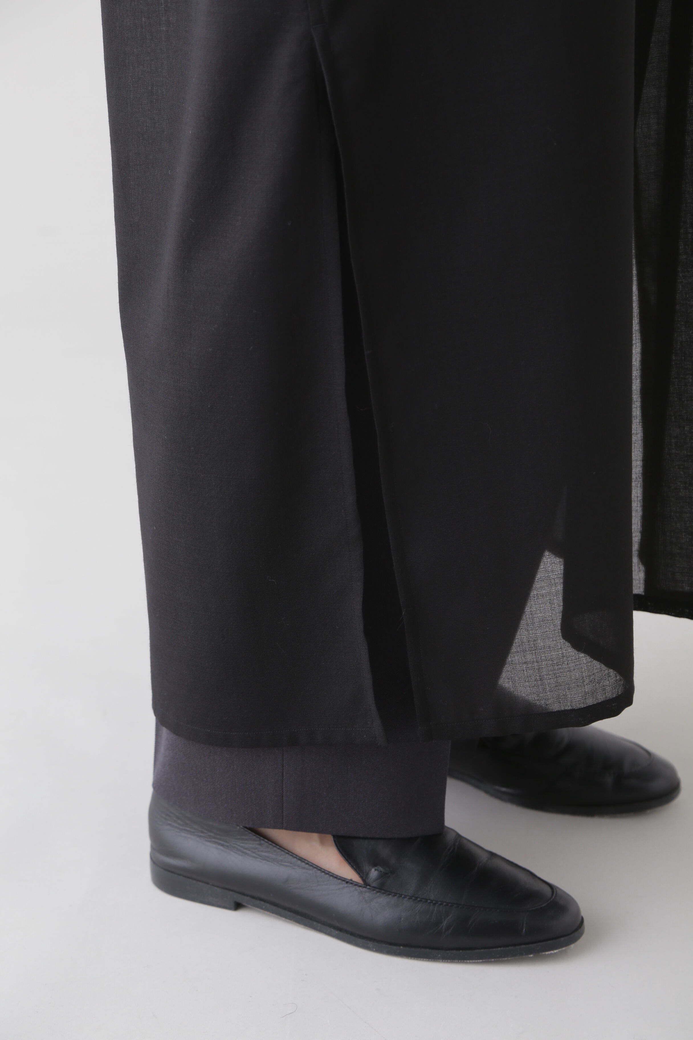 YLEVE 「YLEVE / WOOL ACETATE VOILE TUNIC OP」|ワンピース|