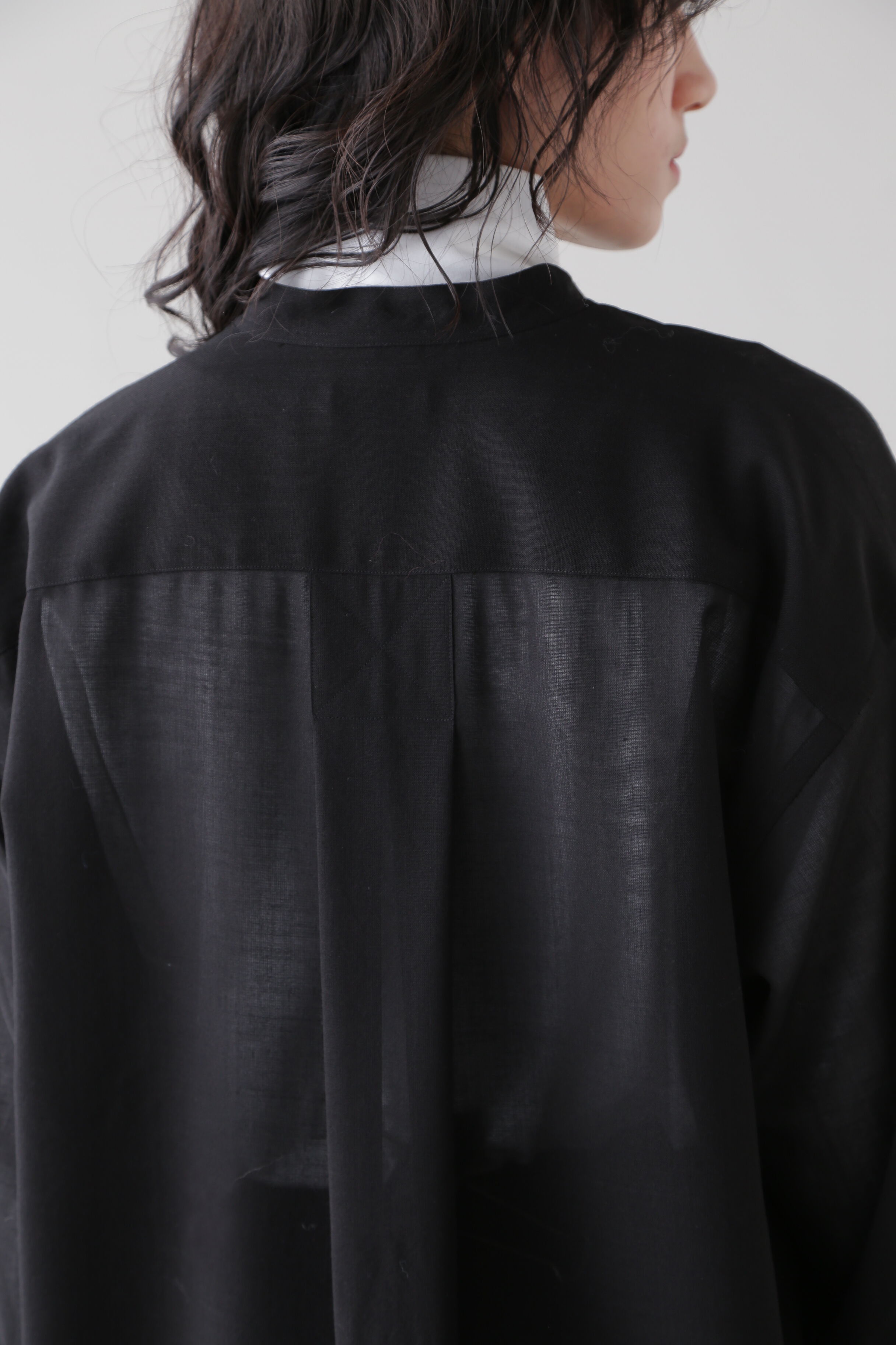 YLEVE 「YLEVE / WOOL ACETATE VOILE TUNIC OP」|ワンピース|