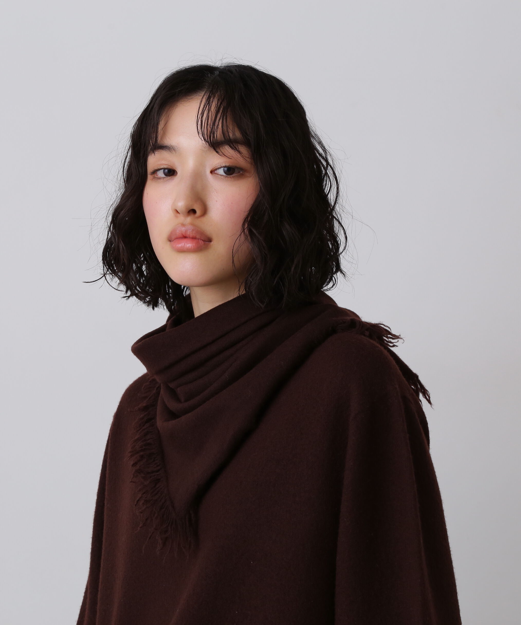 YLEVE 「YLEVE / ULTARAFINE MERINO WOOL MILLED KNIT ONE PIECE」|ワンピース|