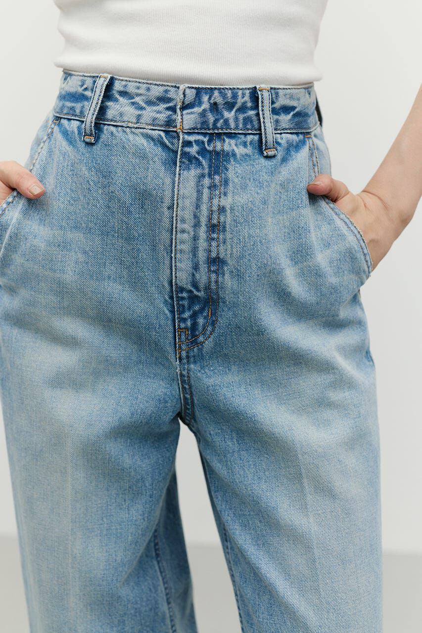 STYLEMIXER「ワイドヘムデニム」|デニム|