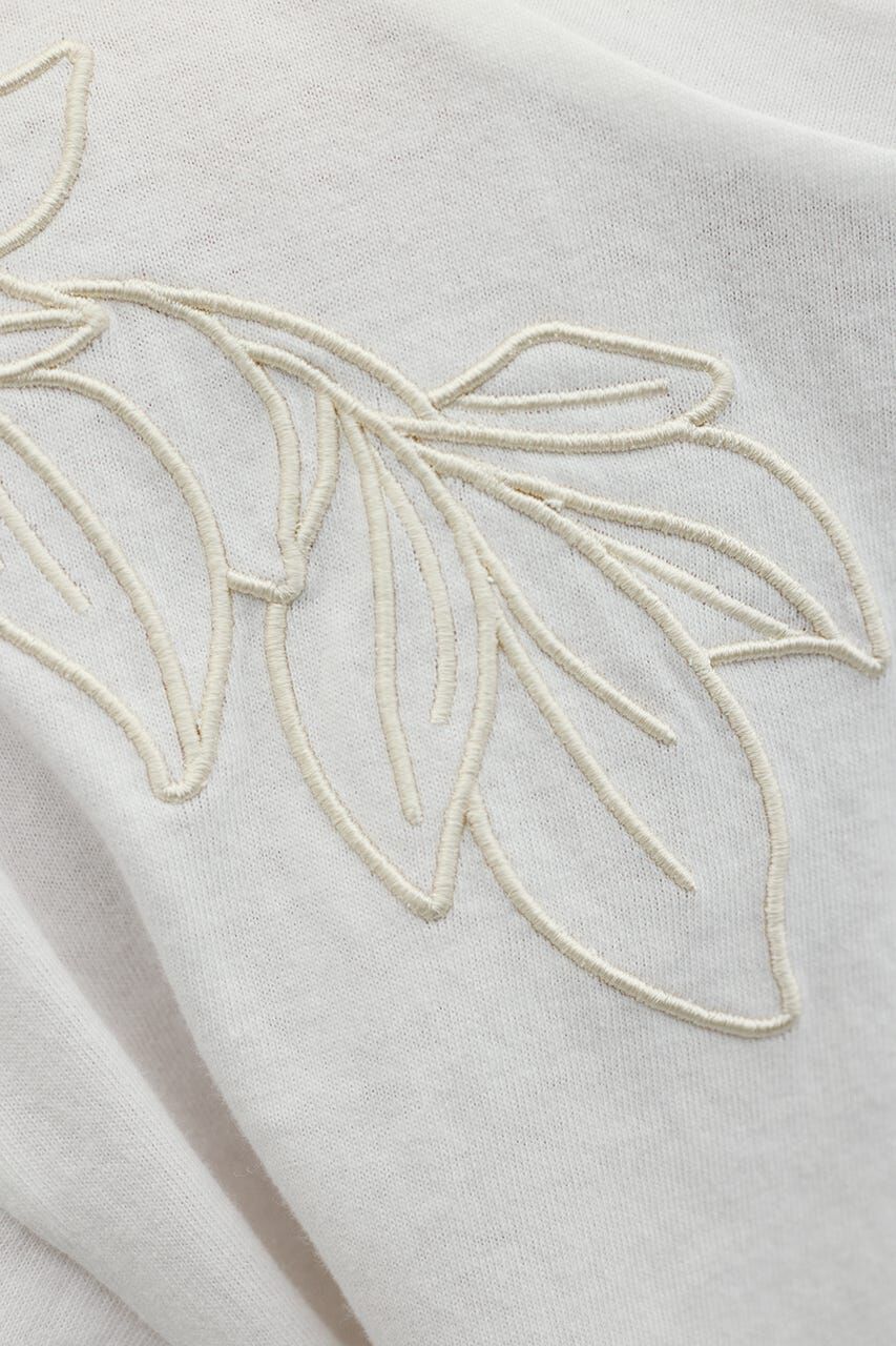 STYLEMIXER「エンブロイダリーボートネックT」|Tシャツ・カットソー|