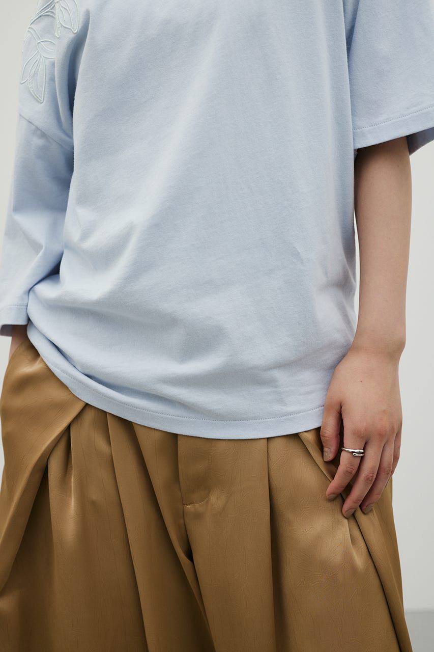 STYLEMIXER「エンブロイダリーボートネックT」|Tシャツ・カットソー|