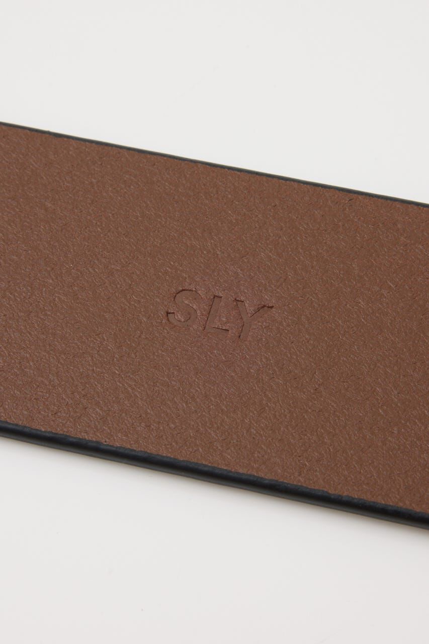 SLY「WIDE LEATHER ベルト」|ベルト|