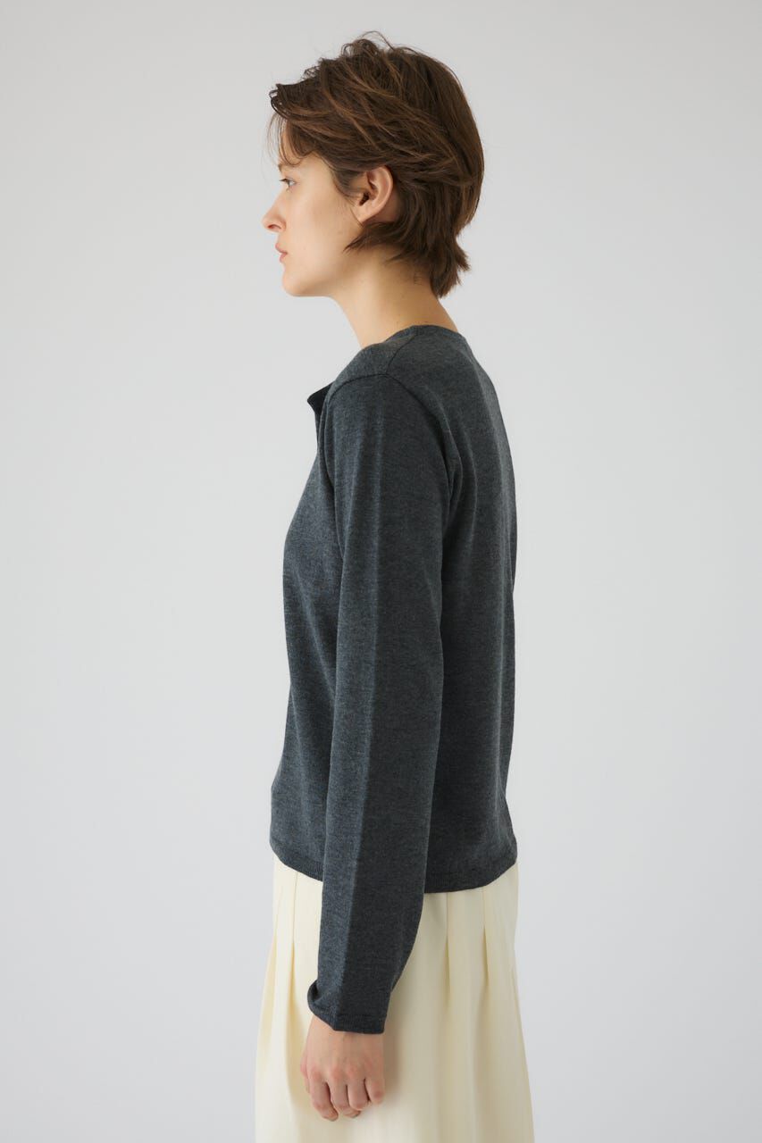 RIM.ARK 「Hook design silk blend knit」|ニット・セーター|