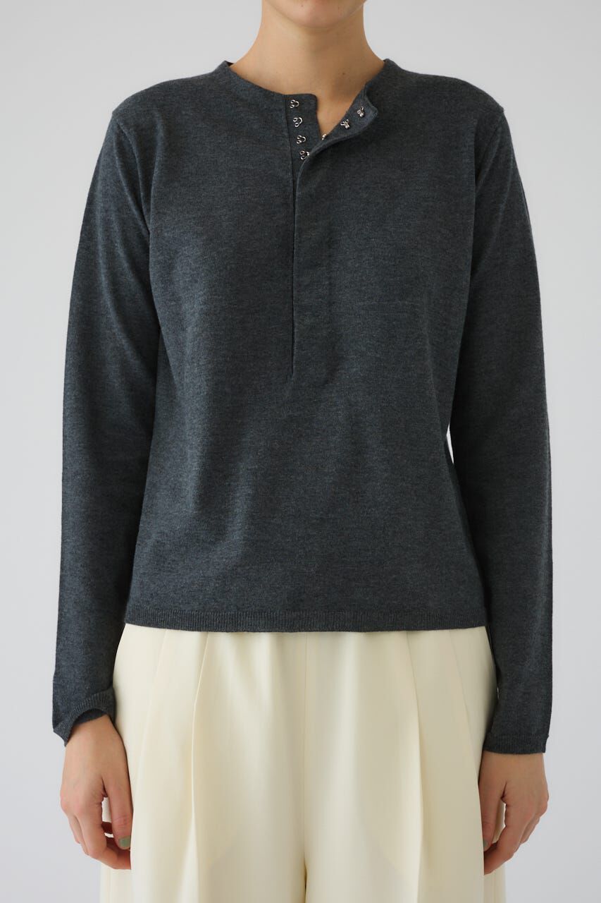 RIM.ARK 「Hook design silk blend knit」|ニット・セーター|