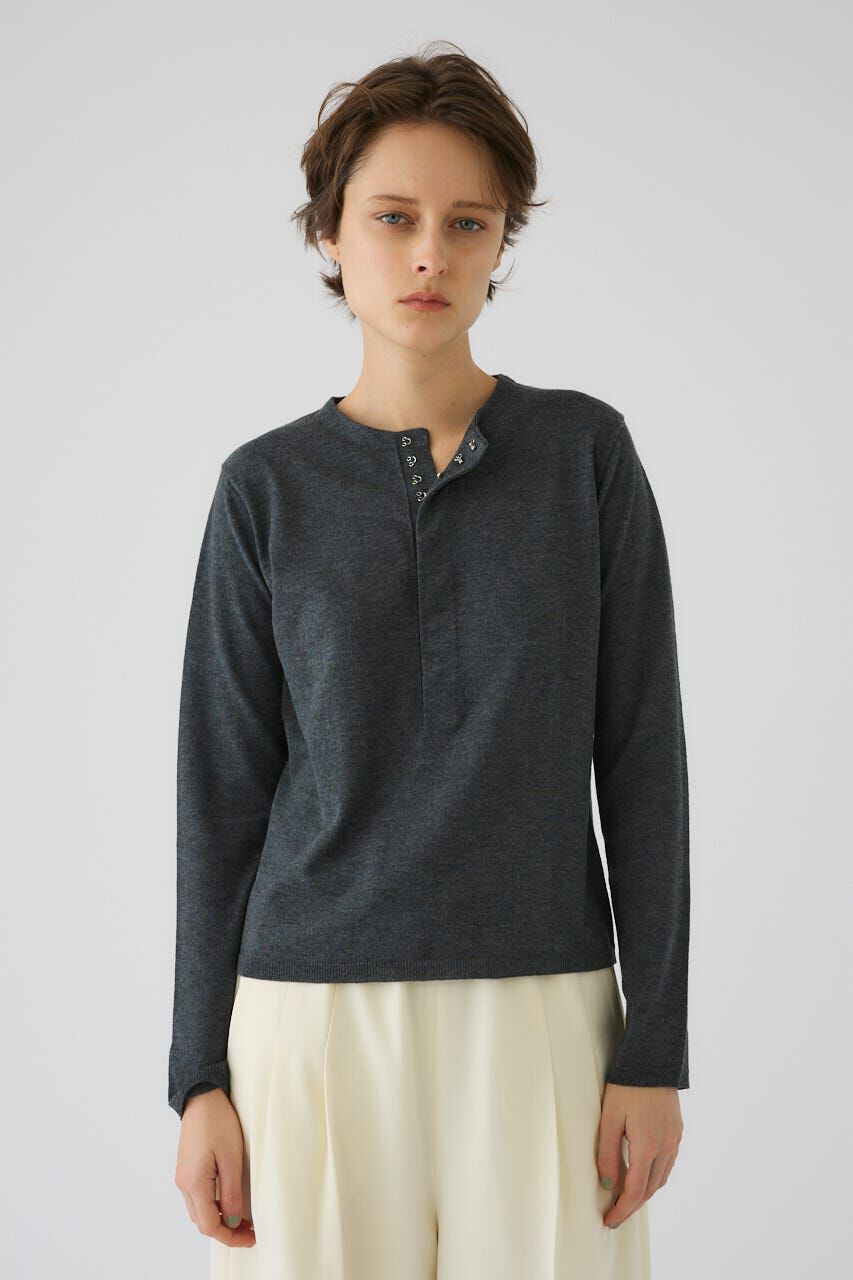 RIM.ARK 「Hook design silk blend knit」|ニット・セーター|