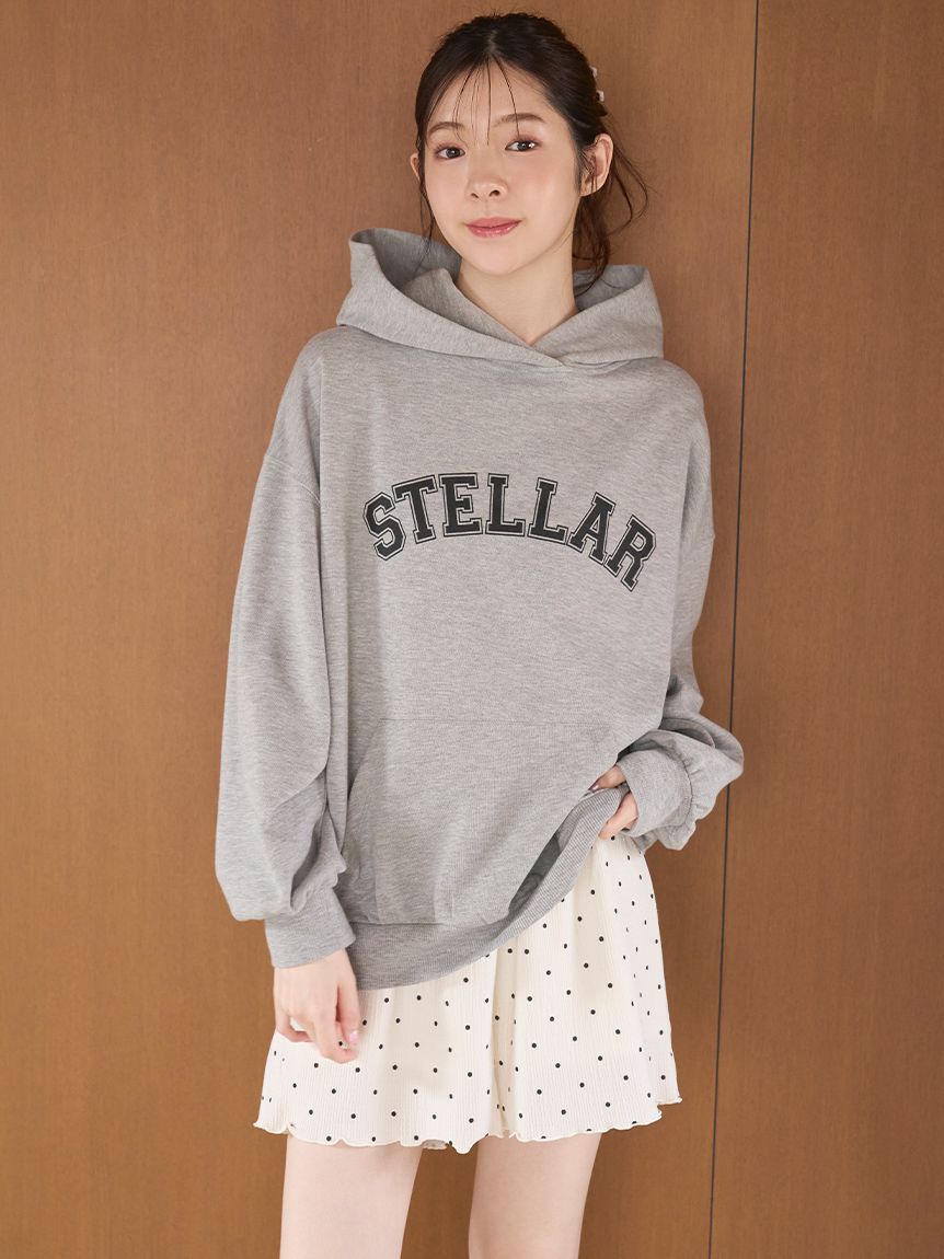 SNIDEL HOME「スウェット&times;ショートパンツセット」|ルームウェア|GRY