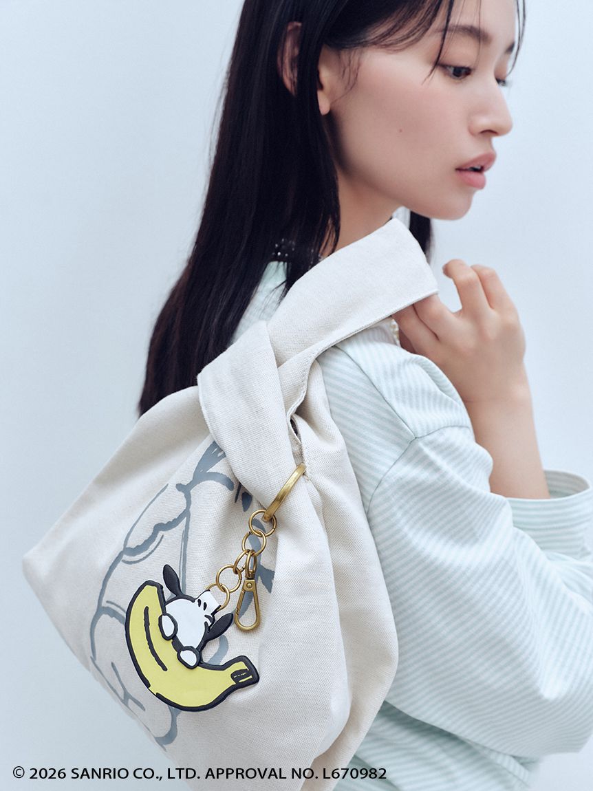 Mila Owen「【ポチャッコ】チャーム付きトートバッグ」|トートバッグ|