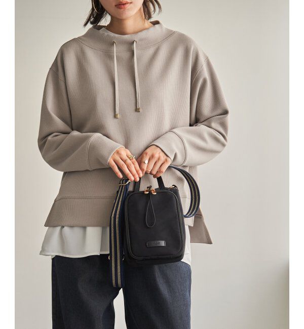 ikka「【撥水】ナイロンミニショルダーバッグ」|その他|