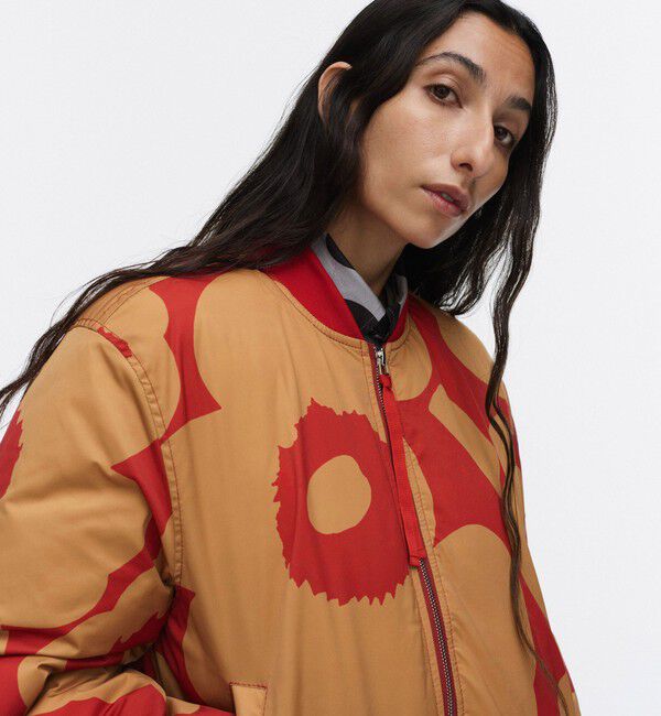 Marimekko「【一部店舗・オンラインストア限定】Blossa Unikko 中綿コート」|その他|