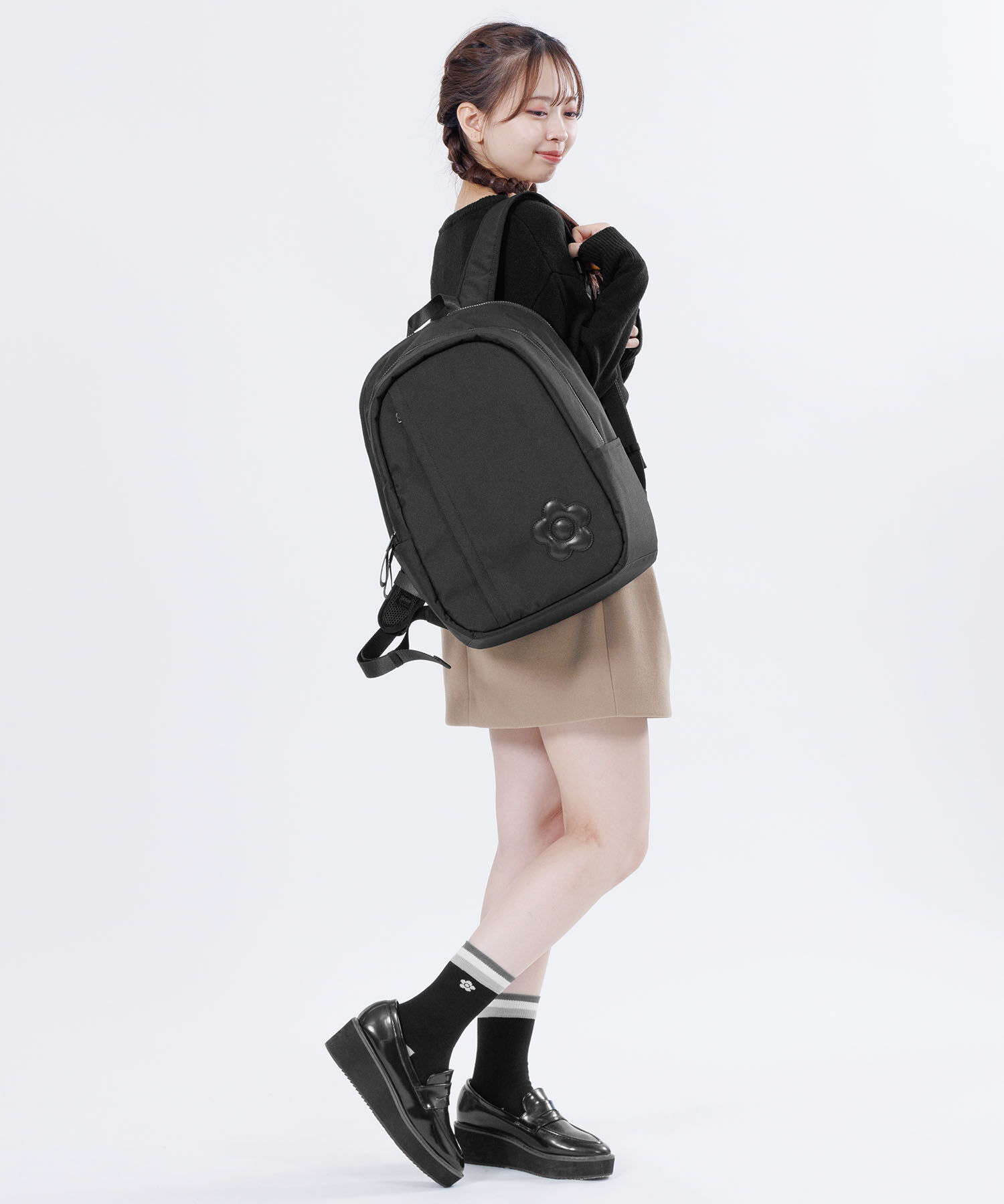 MARY QUANT「デイジーパッチライト リュック」|リュック|