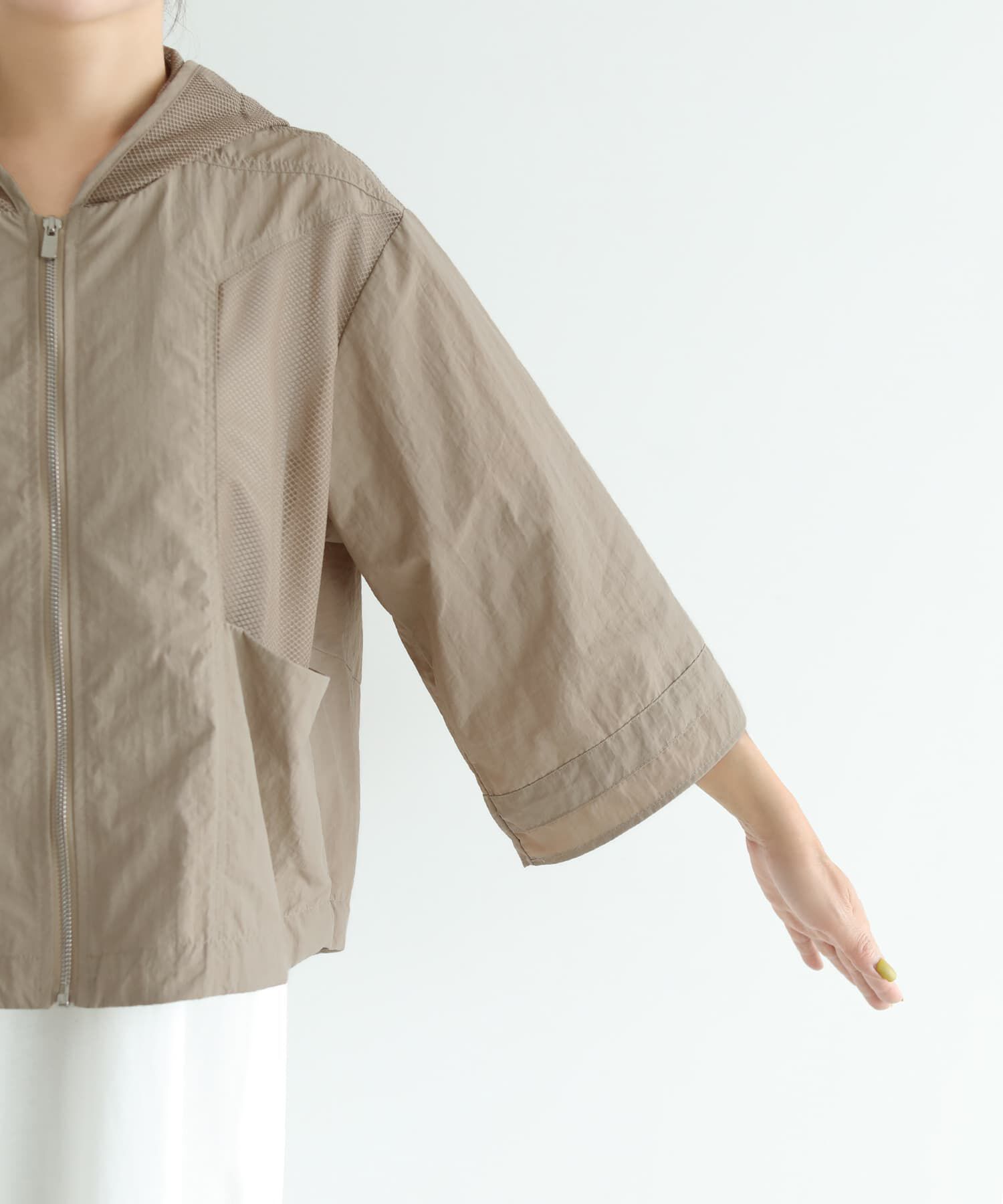 STYLE DELI「ブロッキングメッシュブルゾン」|その他|