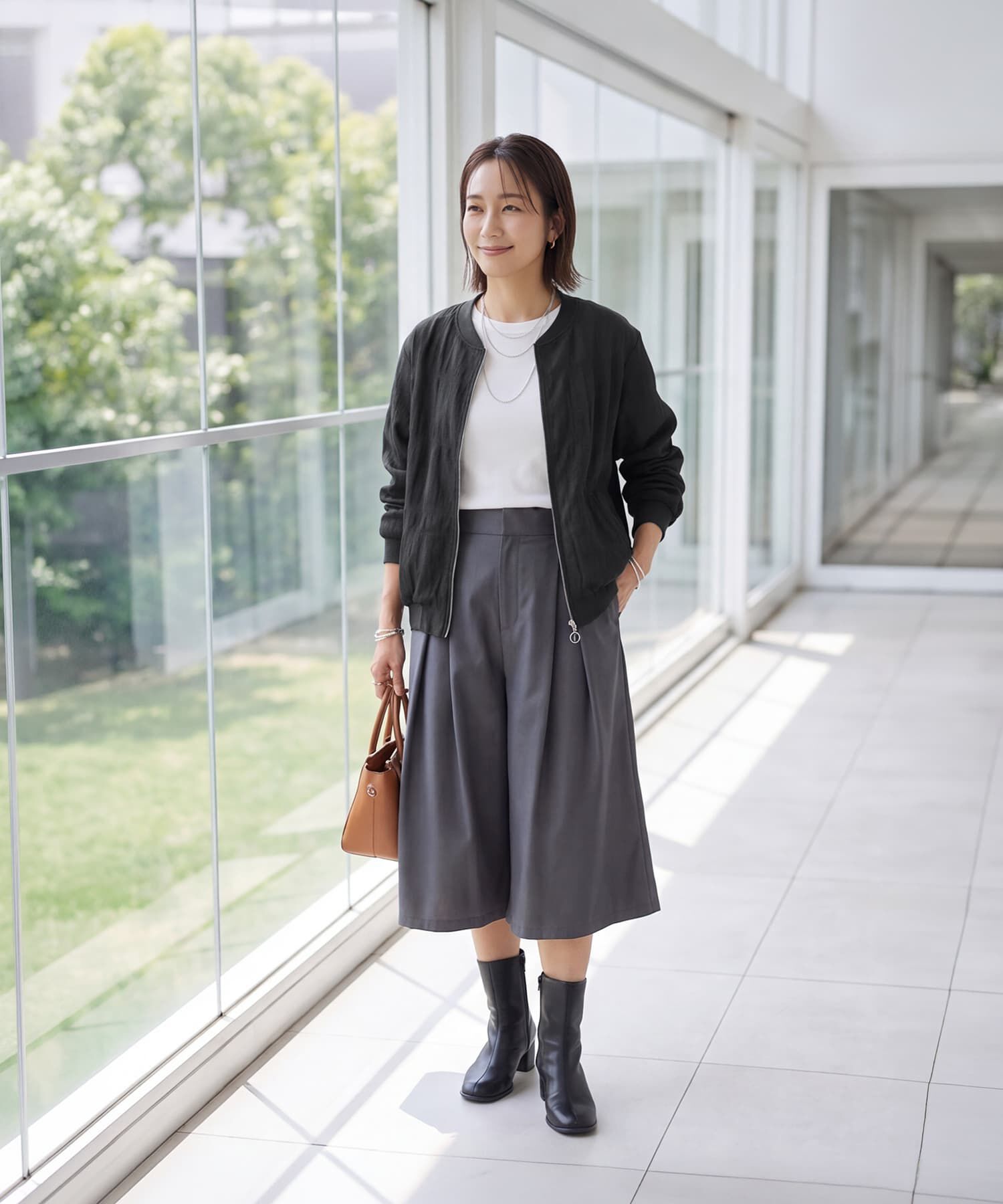 STYLE DELI「リンクルシャーリングライトブルゾン」|その他|