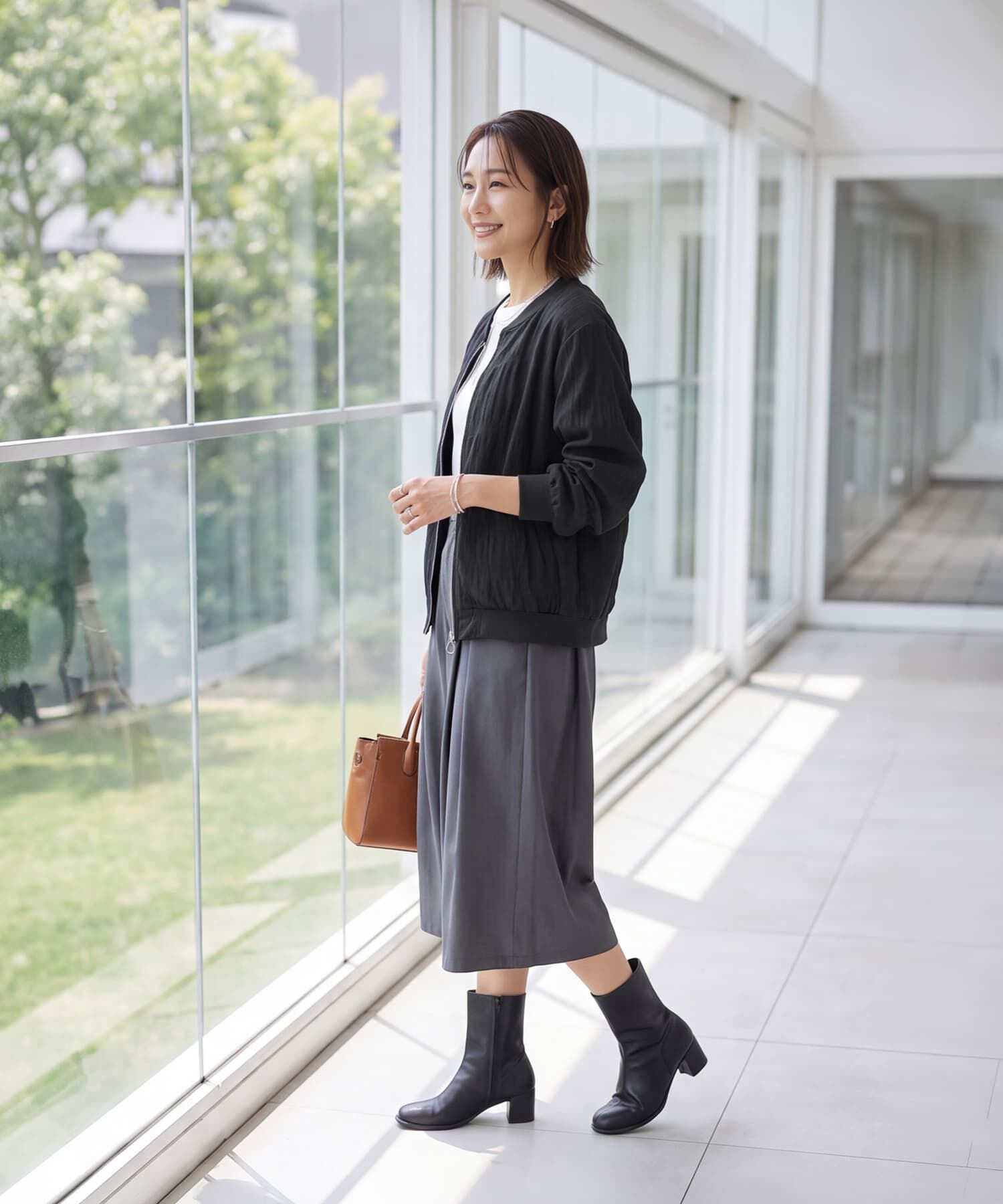 STYLE DELI「リンクルシャーリングライトブルゾン」|その他|