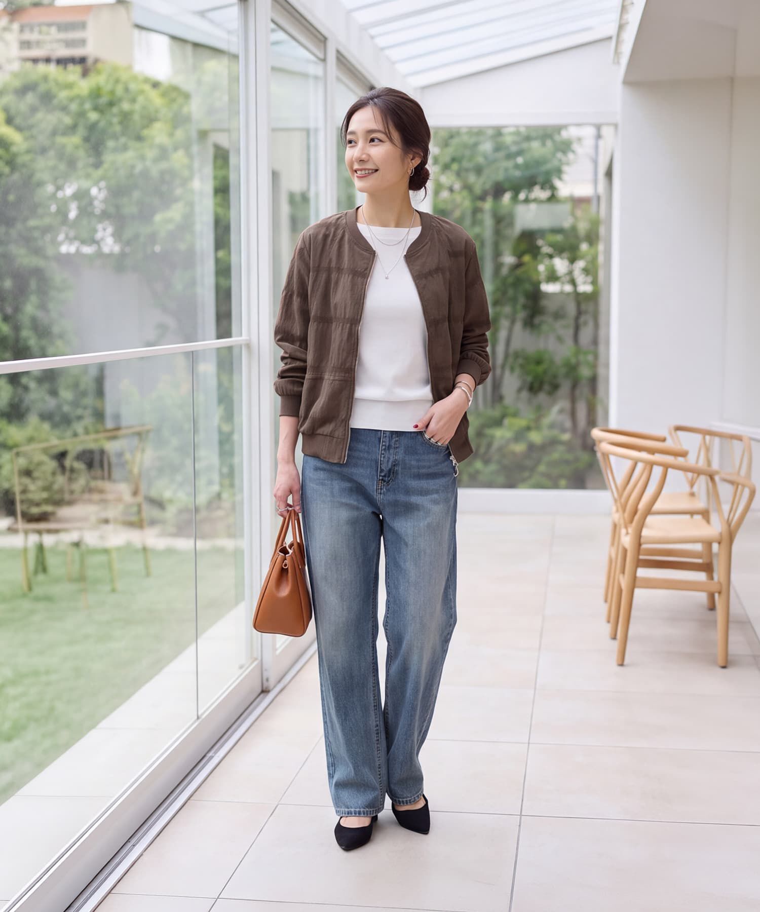 STYLE DELI「リンクルシャーリングライトブルゾン」|その他|