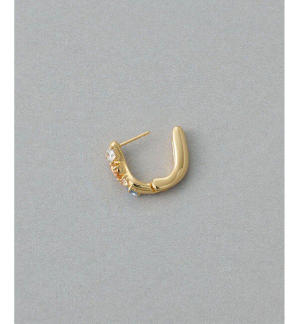 ete「ビジュー ハグピアス」|ピアス|