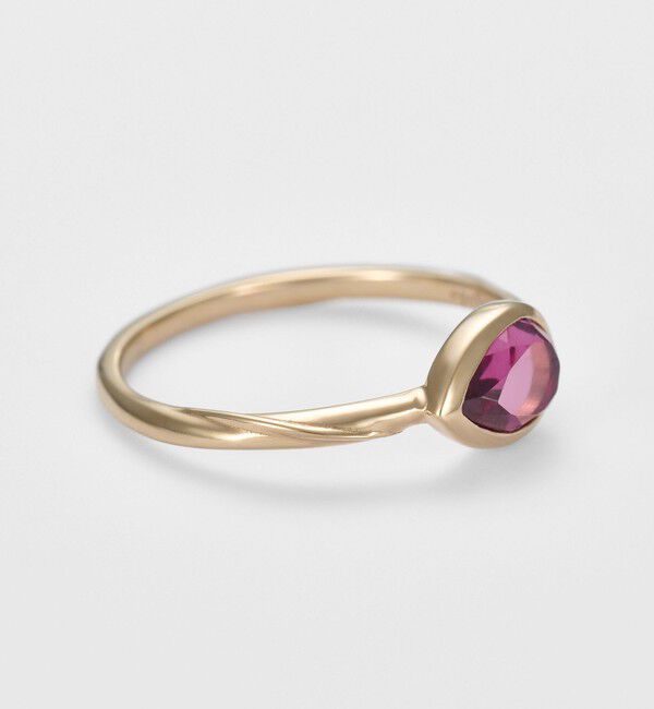 agete「ガーネットリング【Colors Ring Series】 」|リング|