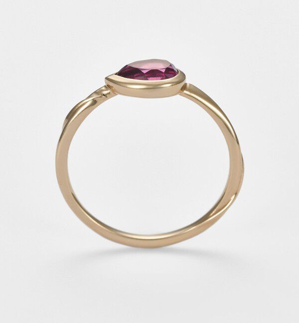 agete「ガーネットリング【Colors Ring Series】 」|リング|